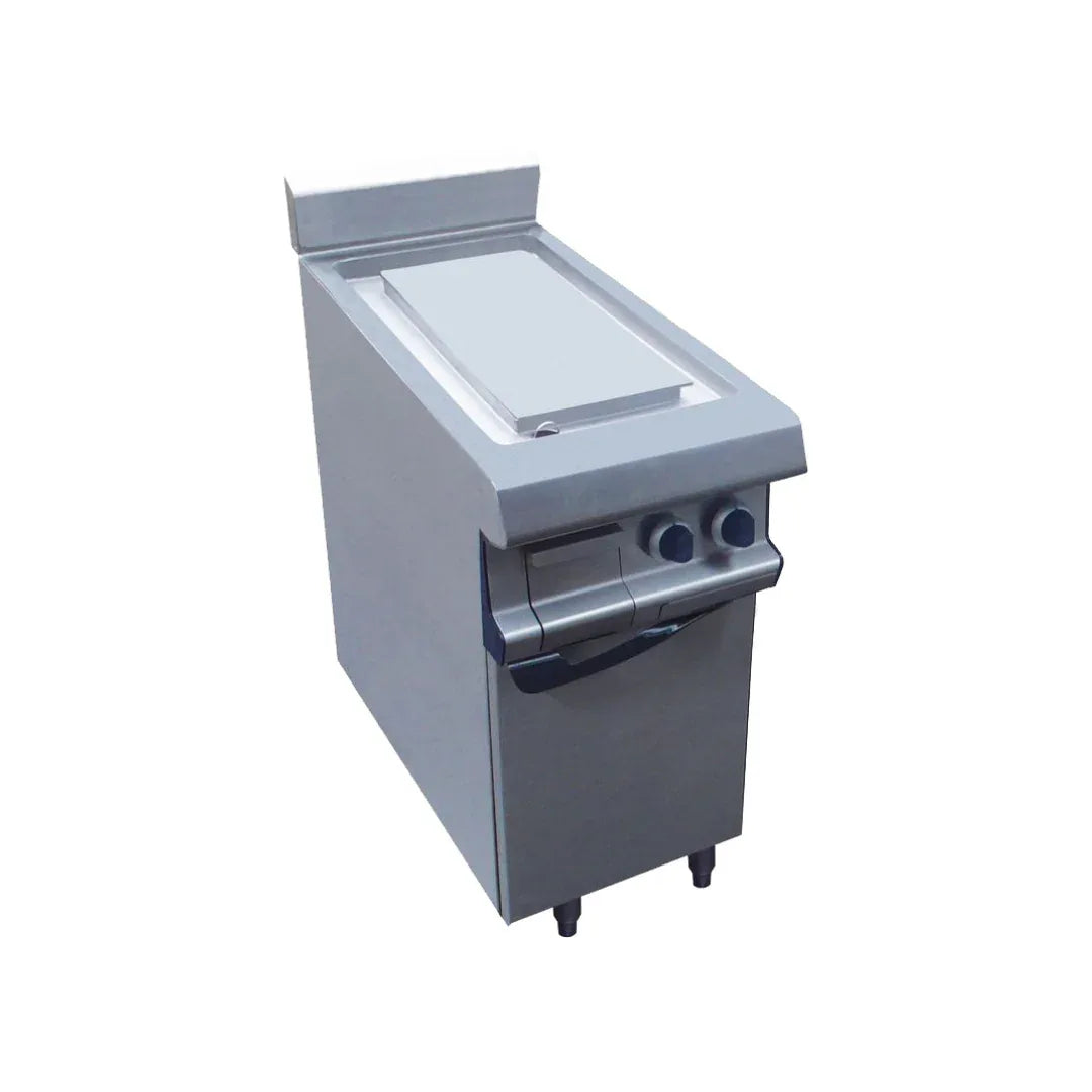 Plancha lisse inox électrique sur placard fermé 3kW - CAPIC - Plancha électrique professionnelle