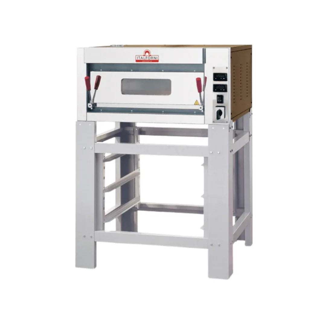 Four à pizza 1 niveau digitales - 4 pizzas - 910x840x430mm - ITALFORNI - Four à pizza électrique