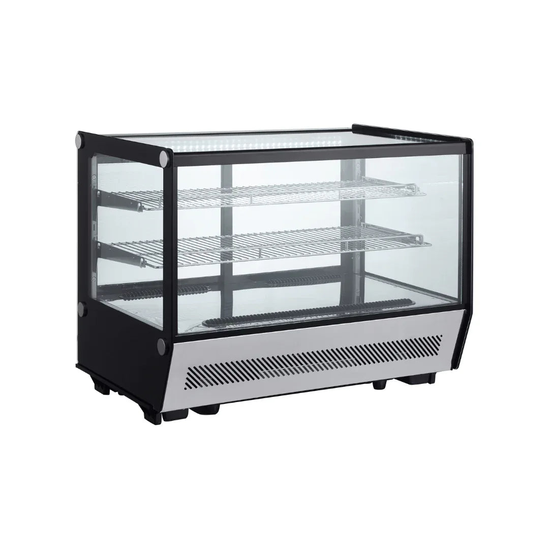 Vitrine à dessert réfrigérée à poser vitre droite CUISTANCE RTW-120B-5 vue 1 - Usine CHR