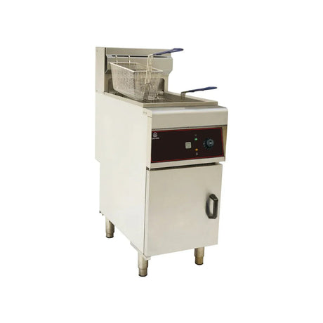 Friteuse électrique professionnelle sur meuble 28L pour cuisine de restauration