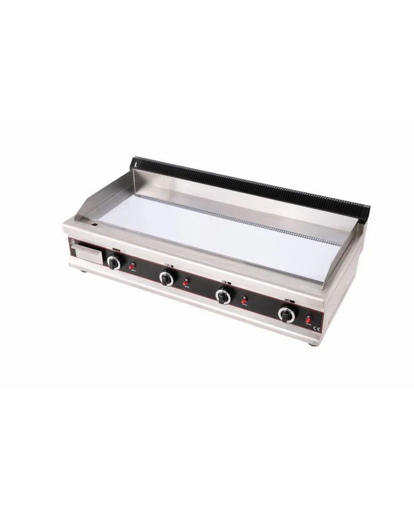 Plancha à gaz professionnelle à poser 12kW pour cuisine extérieure et snacking