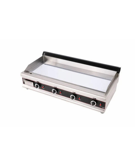 Plancha à gaz professionnelle à poser 12kW pour cuisine extérieure et snacking