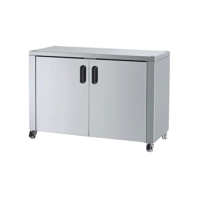 Meuble de rôtissoire 2 portes inox sur roulettes ARKA 100051 vue 1 - Usine CHR