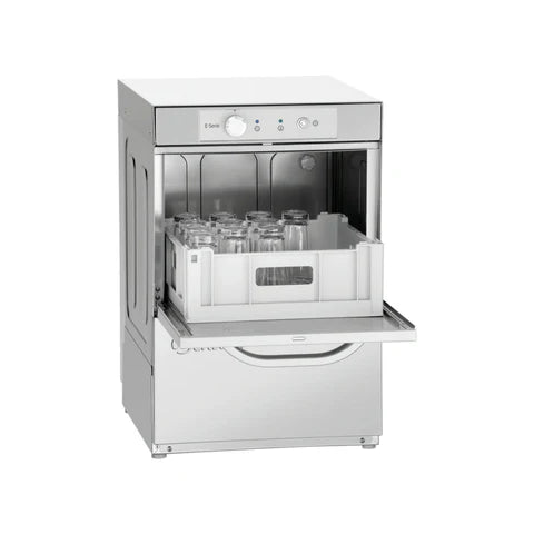 Lave-verre panier 400x400mm - Pompe de vidange - Doseur de rinçage et détergent inclus BARTSCHER vue 1 - Usine CHR