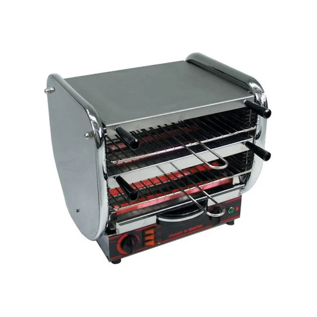 Toaster électrique JUNIOR 2 étages - tubes quartz - 430x360x390mm SOFRACA 11042 vue 1 - Usine CHR