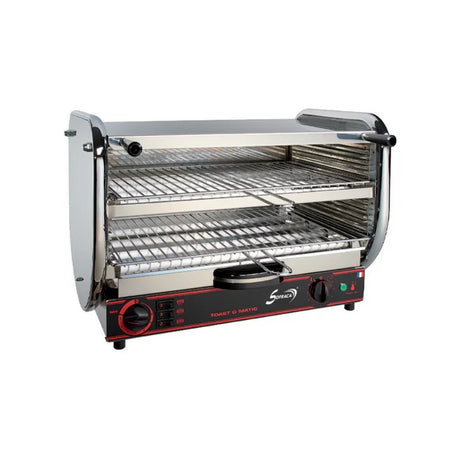 Toaster électrique SENIOIR 2 étages - tubes quartz - 570x360x390mm SOFRACA 11052 vue 1 - Usine CHR