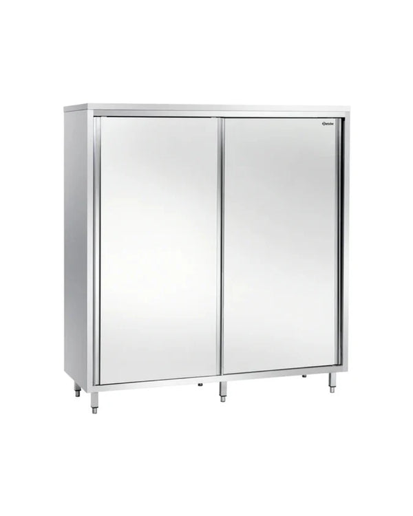 Armoire haute avec 2 portes coulissantes