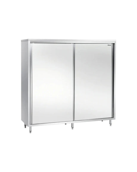 Armoire haute avec 2 portes coulissantes