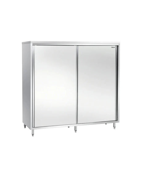 Armoire haute avec 2 portes coulissantes