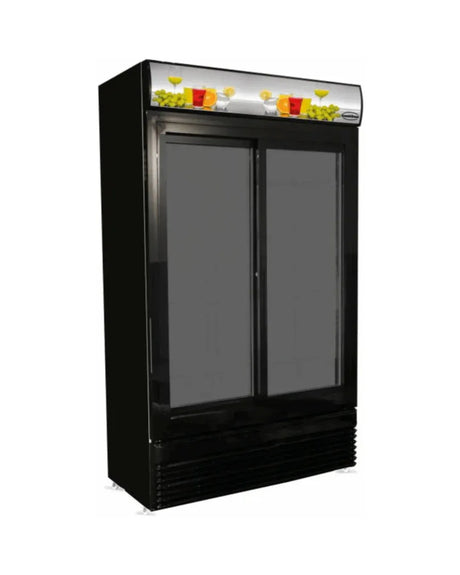 Armoire réfrigérée à boisson positive 2 portes coulissantes - ARKA - Armoire à boisson