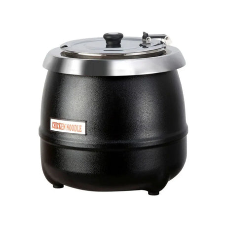 Marmite à soupe noire 10L - ARKA - Marmite électrique professionnel