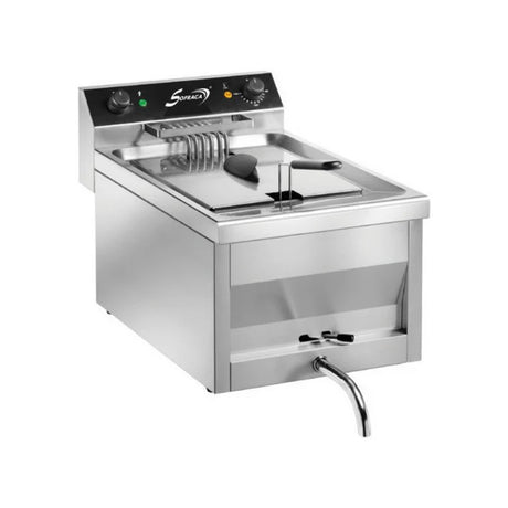Friteuse à poser 1 x 9 litres - 300x540x410mm - 6 kW Triphasé 400V SOFRACA 92094 vue 1 - Usine CHR