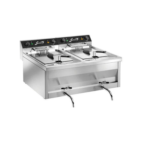 Friteuse à poser 2x12L SOFRACA 92214 vue 1 - Usine CHR