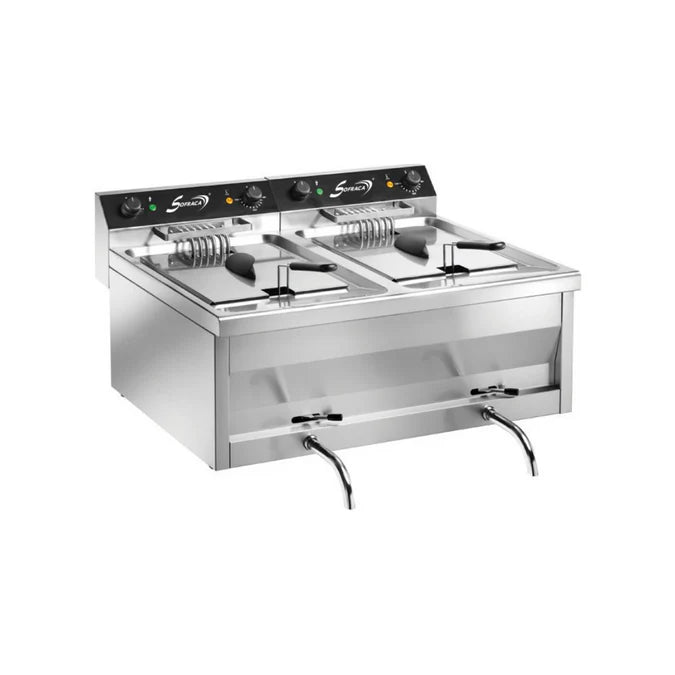 Friteuse à poser 2x9L SOFRACA 92994 vue 1 - Usine CHR