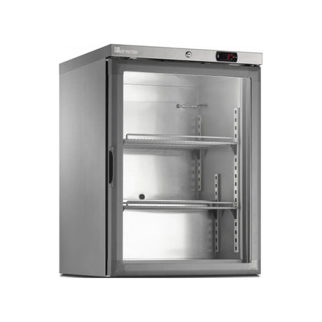 Armoire réfrigérée négative en inox -18/-22°C - 1 porte vitrée - 600x600x835mm - MARECOS - Armoire réfrigérée négative