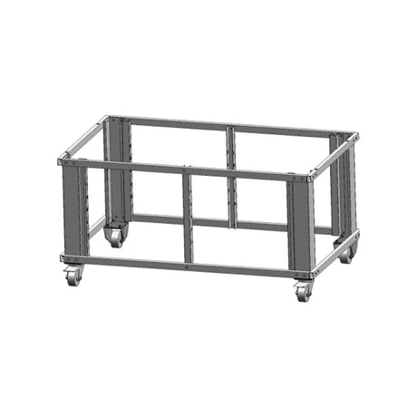 Support de four à pizza AMALFI D sur roulette - Hauteur 800mm - MORETTI - Support pour four à pizza