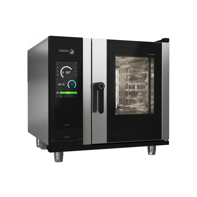 Four mixte à générateur de vapeur iKORE 061 FAGOR PureSteam 6 x GN 1/1 APW-061-E R SW S K vue 1 - Usine CHR