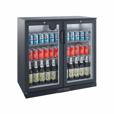 Arrière-bar réfrigéré 2 portes H: 850mm - ARKA - arrière-bar réfrigéré