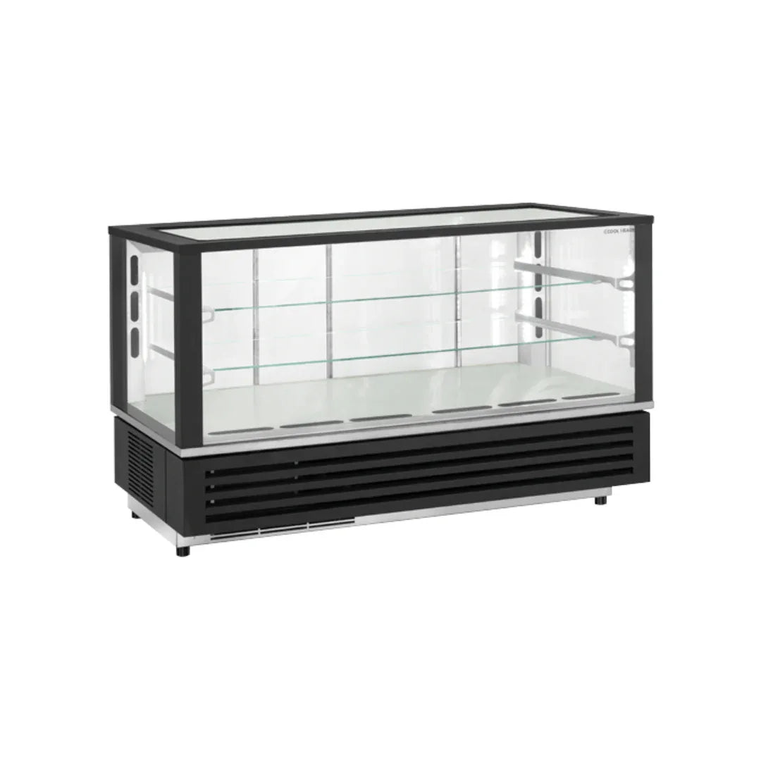 Vitrine réfrigérée à dessert à poser 280L - Eclairage LED COOLHEAD ARKA120 vue 1 - Usine CHR
