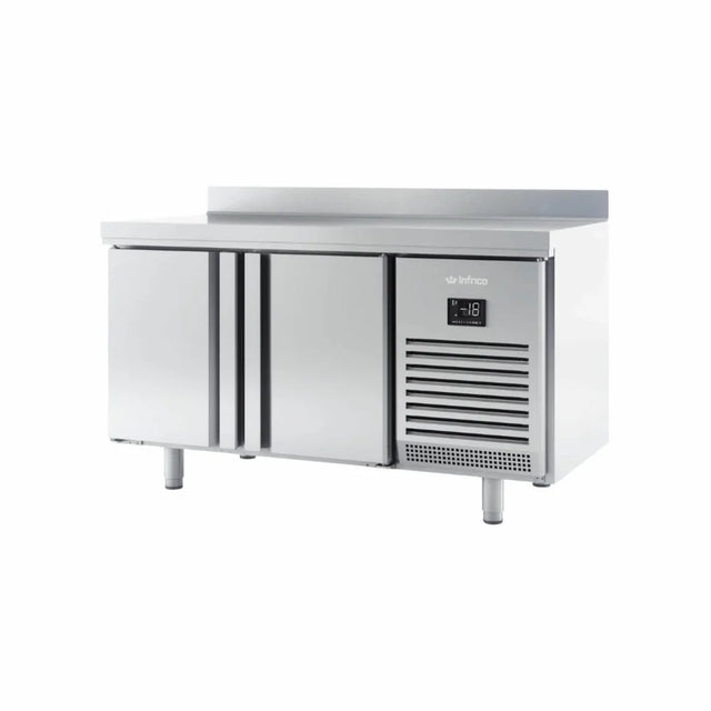 Desserte réfrigérée négative -18°C 2 portes 1468x700x850mm - INFRICO - Table réfrigérée négative