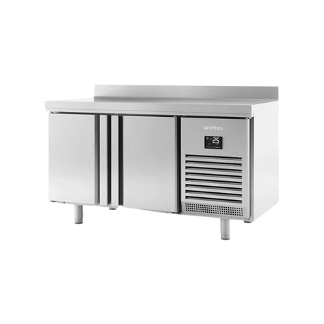 Desserte réfrigérée positive -2/+8°C 2 portes 1468x700x850mm - INFRICO - Table réfrigérée positive