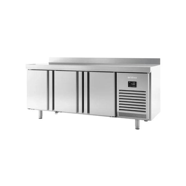 Desserte réfrigérée négative -18°C 3 portes 1960x700x850mm - INFRICO - Table réfrigérée négative