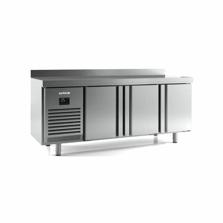 Desserte réfrigérée positive -2/+8°C 4 portes 2452x600x850mm - INFRICO - Table réfrigérée positive