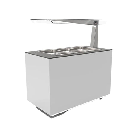 Buffet réfrigérée self service 3 GN 1/1 - 1300 - SAYL - Vitrine de présentation