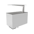 Buffet neutre self service - 1300 - SAYL - Vitrine neutre