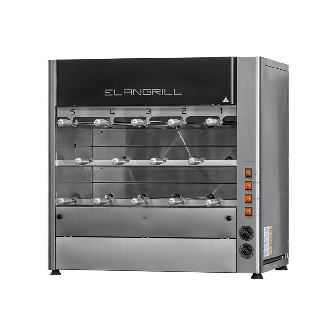 Churrasco électrique 14 épées ELANGRILL CM 14 E vue 1 - Usine CHR
