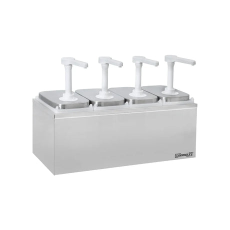 Pompe à sauce neutre 4x2L