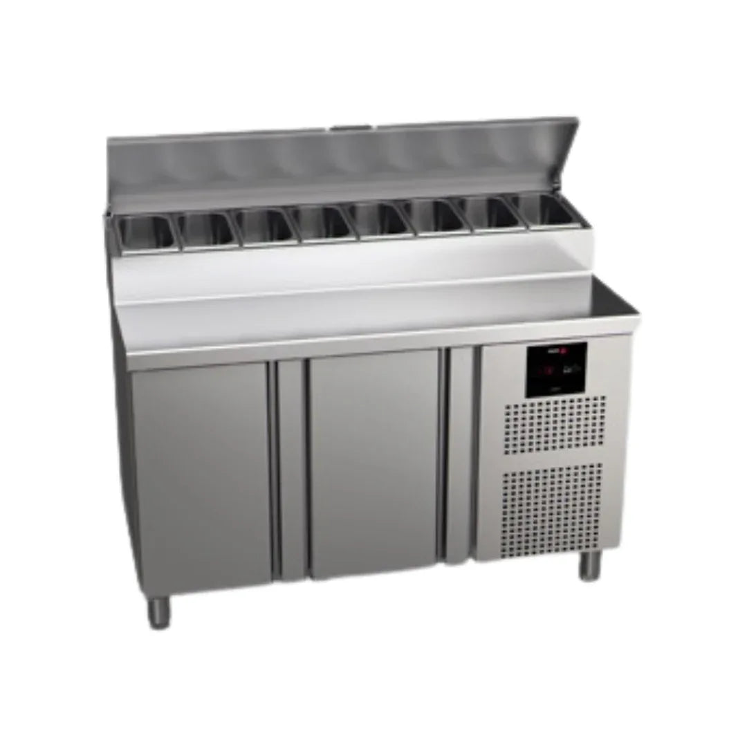 Saladette réfrigérée FAGOR 2 portes - Capacité  8xGN 1/3- gamme 700 - 290 litres - FAGOR - Meuble saladette