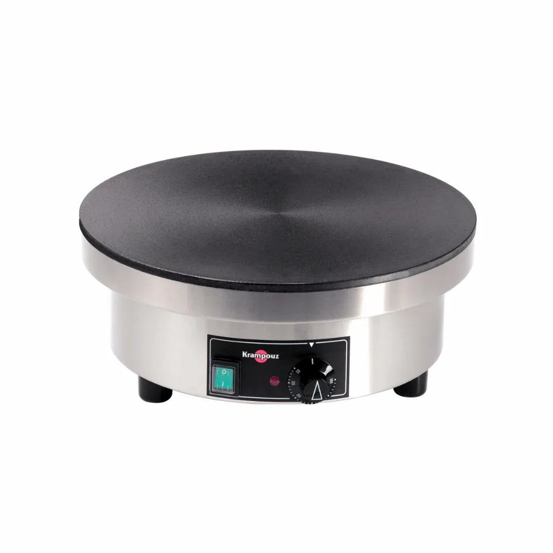 Crêpière électrique gamme confort ronde Diamètre : 400mm - KRAMPOUZ - Crêpière professionnelle