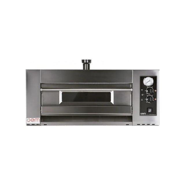 Four à pizza 1 niveau mécanique - 9 pizzas 30cm - 1250x1300x400mm - Triphasé OEM DOMITOR 930 EM vue 1 - Usine CHR