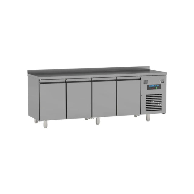 Desserte réfrigérée positive -2/+8°C 4 portes SASCOLD DPS230 vue 1 - Usine CHR