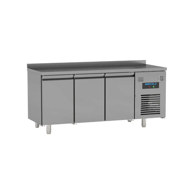 Desserte réfrigérée positive -2/+8°C 3 portes SASCOLD DPS185 vue 1 - Usine CHR