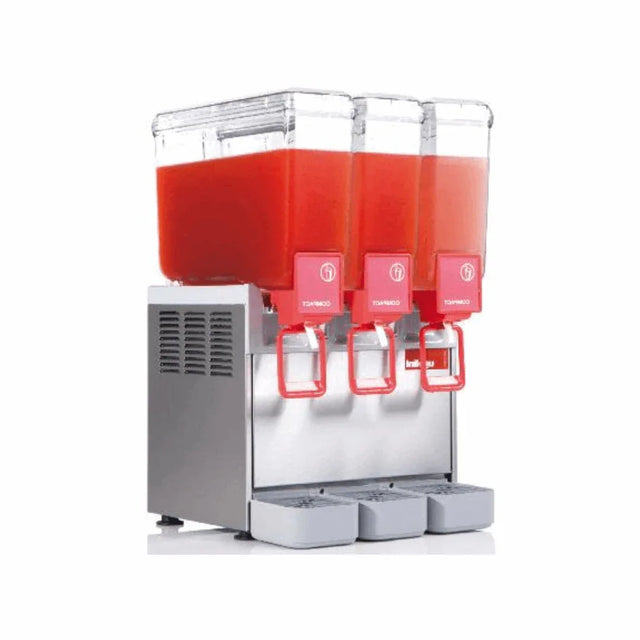 Distributeur de boissons froides 3 x 12L 540x470x570mm 0.55kW 230V - UGOLINI - Distributeur de jus