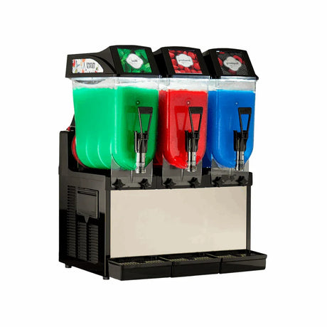 Distributeur de granité & frappé 12+12+12L - ARKA - machine à granita professionnelle