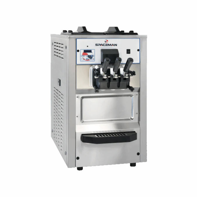 Distributeur de glaces et softs 2 cuves de 12L 552x652x955mm 1kW 230V SPACEMAN 6225 vue 1 - Usine CHR