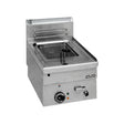 Friteuse électrique 10 litres à poser - 400x600x270mm - 9 kW Triphasé 400V - MBM - Friteuse électrique professionnelle