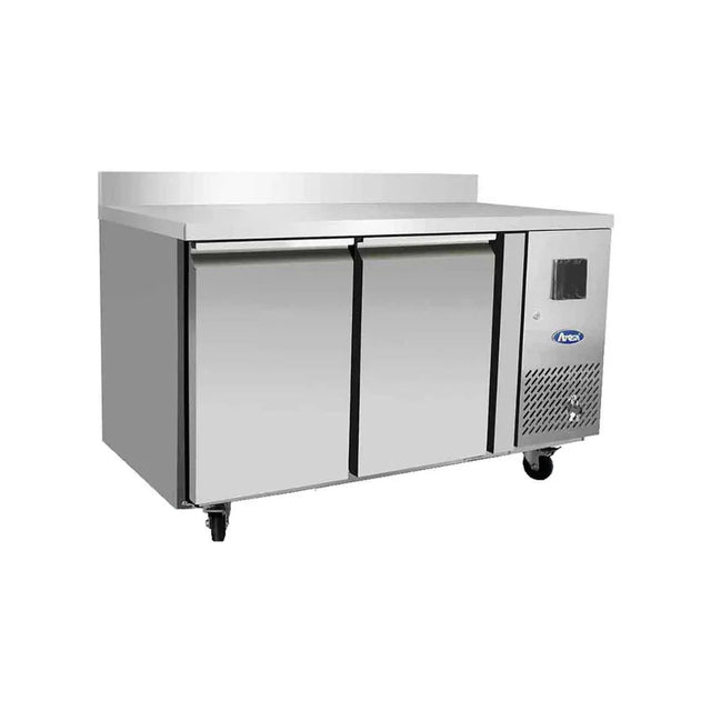 Table réfrigérée positive avec dosseret 2 portes 240L - ATOSA - Table réfrigérée positive