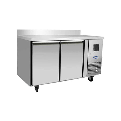 Table réfrigérée positive avec dosseret 2 portes 280L - ATOSA - Table réfrigérée positive