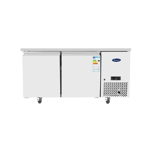 Table réfrigérée pâtissière positive sans dosseret 2 portes 480L ATOSA EPF3495GR-S vue 1 - Usine CHR