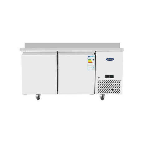 Table réfrigérée pâtissière positive avec dosseret 2 portes 480L - ATOSA - Table réfrigérée à pâtisserie
