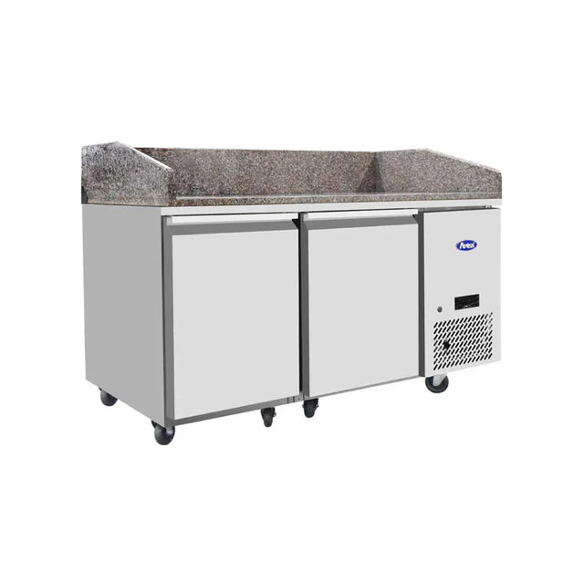 Table à pizza réfrigérée positive en granit 2 portes 480L ATOSA EPF3495GR vue 1 - Usine CHR
