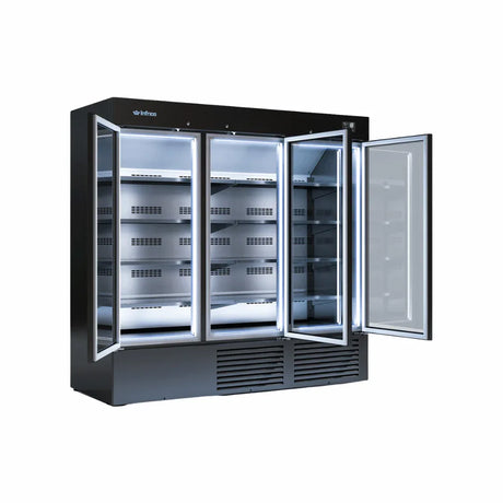 Armoire négative 3 portes vitrées - Température -18°C - INFRICO - Armoire réfrigérée négative