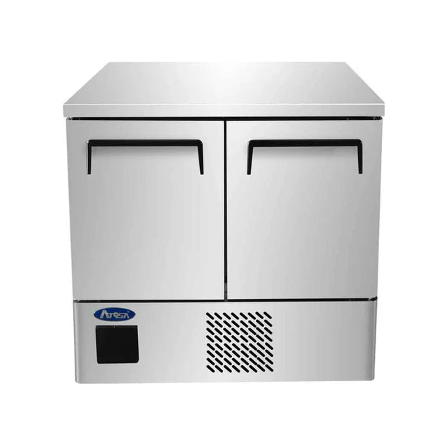 Table réfrigérée positive 2 portes 210L - ATOSA - Table réfrigérée positive