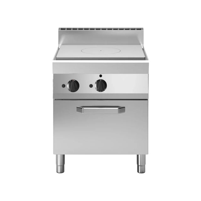 Plaque coup-de-feu avec four à gaz 700x650x850 13,2kW - MODULAR - Plaque coup de feu