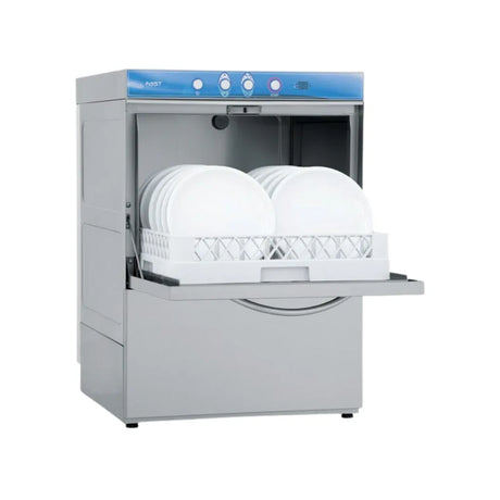 Lave vaisselle FAST digital - Panier 500x500mm - Passage : 325mm - avec pompe de vidange - Triphasé 400V - ELETTROBAR - Lave-