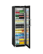 Armoire réfrigérée à boisson positive ventilée en epoxy noir - 441 litres - LIEBHERR - Armoire réfrigérée positive